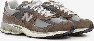 New Balance M2002D suede e mesh cortado / raincloud