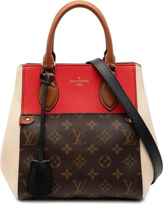 Louis Vuitton 2020 Monogram Fold Tote PM satchel - Marrone