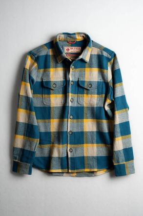 Iron And Resin Mens Conejo Twill Shirt In Blue