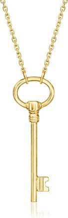 Canaria Canaria Italian 10kt Yellow Gold Key Necklace