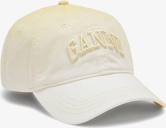 Ganni Lemon Meringue Cap in Ombre Cotton