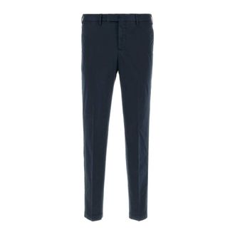 Pantaloni Torino Chinos, male, Blue, Size: 2XL Stretch Cotton Pant
