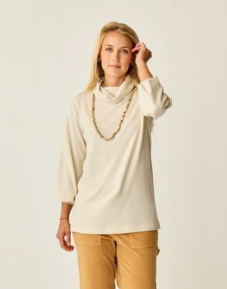 Carve Designs Cove Supersoft Cowl in Cement Heather at Nordstrom, Size X-Small