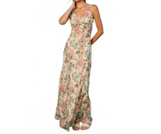 Dress Forum Secret Garden Maxi Dress In Muticolor
