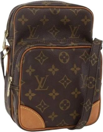Louis Vuitton Pre-owned Cross Body Bags, female, Brown, Size: ONE SIZE Pre-owned Vintage Cross Body Bag
