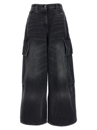 Palm Angels Womens Parachute Jeans