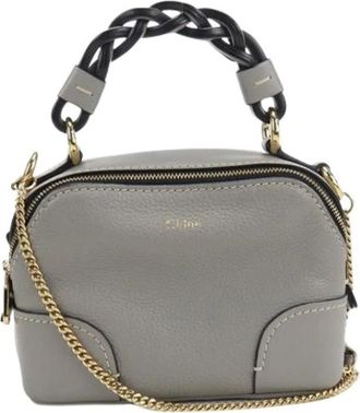 Chlo&eacute; Pre-owned Mini Bags, female, Gray, Size: ONE SIZE Pre-owned Mini Bag