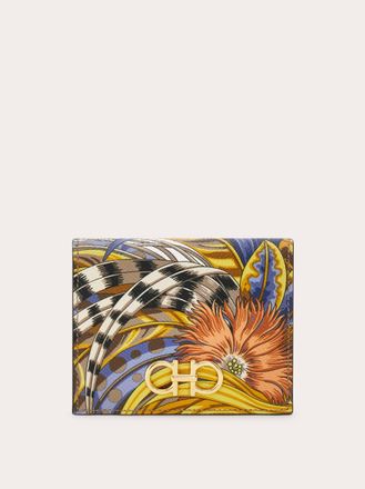 Ferragamo Donna Portafoglio compatto Gancini Multicolore