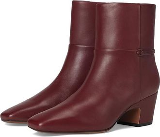 Franco Sarto Saydie Womens Boots Bordo Red : 8.5 M, Leather/Suede