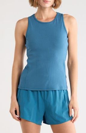 Marika Mellie Ribbed Tank in Midnight at Nordstrom Rack, Size X-Large