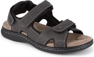 Dockers Mens Newpage Outdoor Sport Sandals for Men - Memory Foam Comfort and Adjustable Straps