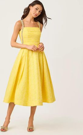 Lilly Pulitzer Carlina Beaded Midi Dress