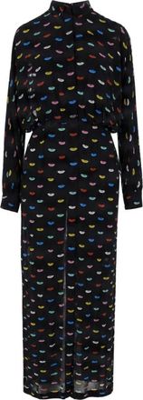 Fiorucci Dames, Jurken, Veelkleurig, Maat: 2XS Viscose