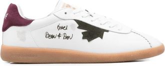 Dsquared2 White Leather Sneakers