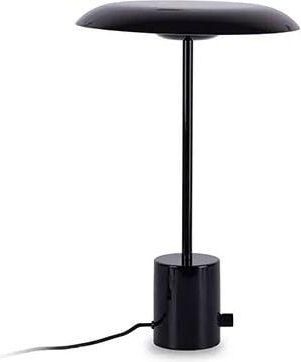 Faro Barcelona Lampada da tavolo nera hoshi con interruttore dimmerabile 28351