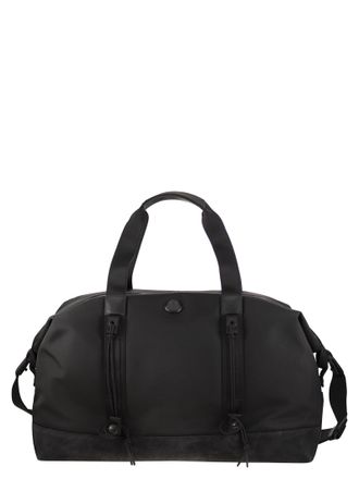 Moncler Water Repellent Tech Duffle Bag mit Lederverkleidung