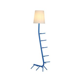 Netlighting Centipede Floor Lamp With Shade 1 x E27 Blue White