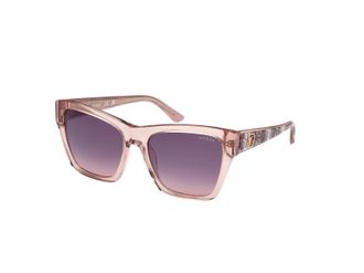 Guess Violet Mirror Cat Eye Ladies Sunglasses GU00113 57Z 55