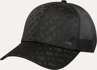 Boss Orange by Hugo Boss Zed Trucker Cap in Zwart