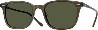Oliver Peoples Sunglasses, unisex, Green, Size: 52 MM Laedin Sunglasses