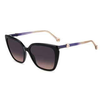 Carolina Herrera 0385/S Ofe/Tp Sunglasses - female - Carolina Herrera - Sunglasses - Black - 56 MM - Accessories