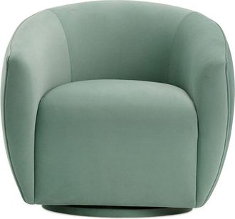 TOV Furniture Jordan Velvet Swivel Chair