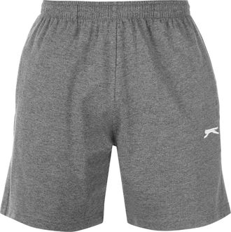 Slazenger Mens Jersey Shorts - Grey - 4X-Large