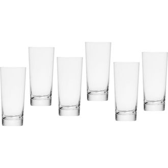 Schott Zwiesel Basic Bar Set of 6 Long Cocktail Glasses in Clear at Nordstrom Rack