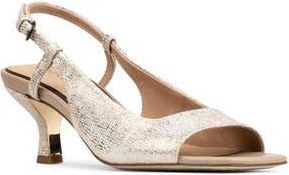 Donald J Pliner Grinn Peep Toe Slingback Sandal in Camel at Nordstrom Rack, Size 9.5
