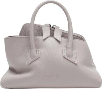 The Attico Tassen, Dames, Beige, ONE Size, Leer, La Passeggiata Mini