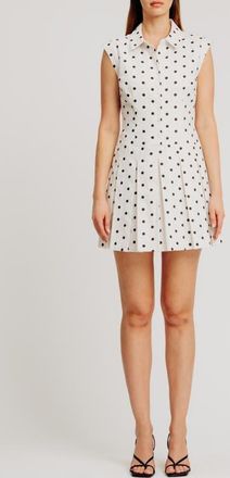 Ronny Kobo Valerie Polka Dot Minidress in Ivory Black at Nordstrom, Size X-Small