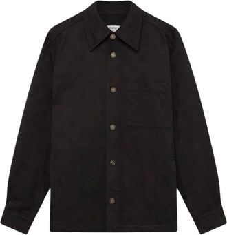 Casablanca Jassen, Heren, Zwart, XL, Denim, Denim Monogram Shacket