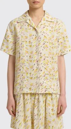 Marni Camicia in lino stampato