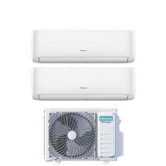 Hisense Dual Split Inverter Aire Acondicionado Hi-comfort Serie 9+12 Con 2amw52u4rxc R-32 Wi-fi Integrado 9000+12000 - Nuevo