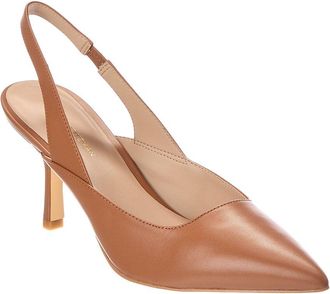 Stuart Weitzman Zuri 75 Leather Slingback Pump