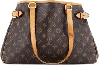 Louis Vuitton Batignolles Handbag Monogram Canvas Horizontal tote bag - Bruin