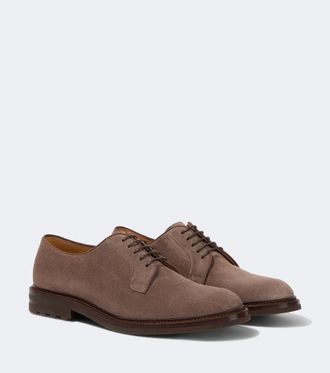 Brunello Cucinelli Suede Derby shoes