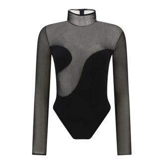 Nensi Dojaka Nensi Dojaka, Dames, Tops, Zwart, Maat: XS