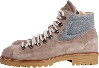 Eleventy Botas con cordones y paneles - Shoes - Hombre - Gris - 44 EU