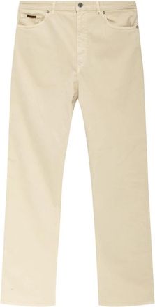 Moncler Stretch Cotton Pant - Heren - Regular Fit Jeans - Beige - 2XL - Katoen - Jeans