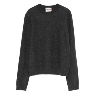 Semicouture Amedee Ronde hals knitwear - Dames - Ronde hals truien - Grijs - S - Truien & Vesten