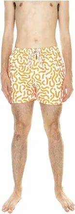 OAS Oas, Uomo, Costumi da bagno, Arancione, L, new