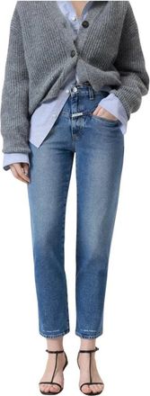 Closed Heritage Fit Blue Jeans - Dames - Slim Fit Jeans - Blauw - W28 - Denim - Jeans