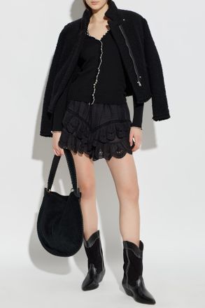Isabel Marant Jocadia Shorts, Womens, Black