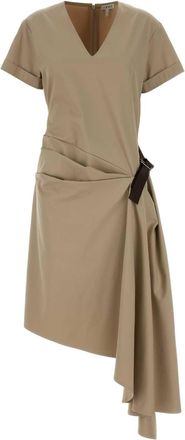 Loewe Beige Twill Dress