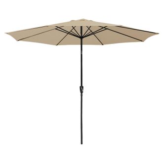 Happy Garden Sombrilla Redonda Recta Hapuna 3,30m Di&aacute;metro Beige