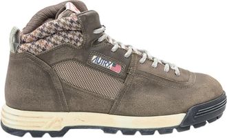 Autry Malga Mid - Heren - Veterlaarzen - Grijs - 40 EU - Leer - Schoenen