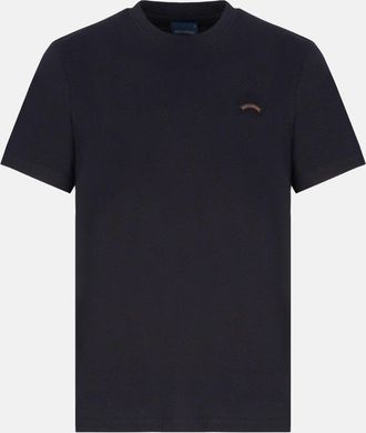 Paul & Shark PURE COTTON JERSEY BADGE T SHIRT Size: XXL, colour: N