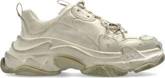Balenciaga Triple S sneakers - women - Polyester/Fabric/Rubber/Rubber - 39 - Neutrals