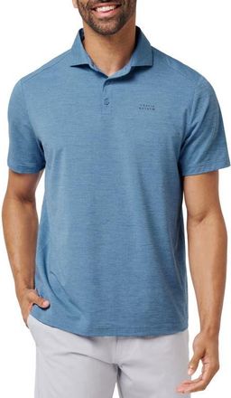 Travis Mathew Heater Pro Performance Golf Polo in Pacific Coast at Nordstrom, Size Xx-Large